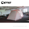 Tenda de portas duplas de camping ao ar livre